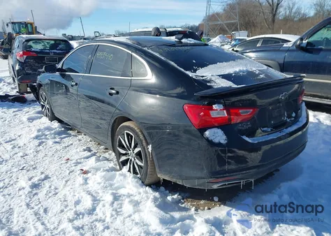 2021 Chevrolet Malibu Fwd Rs из США, поврежденный, VIN 1G1ZG5ST9MF052584